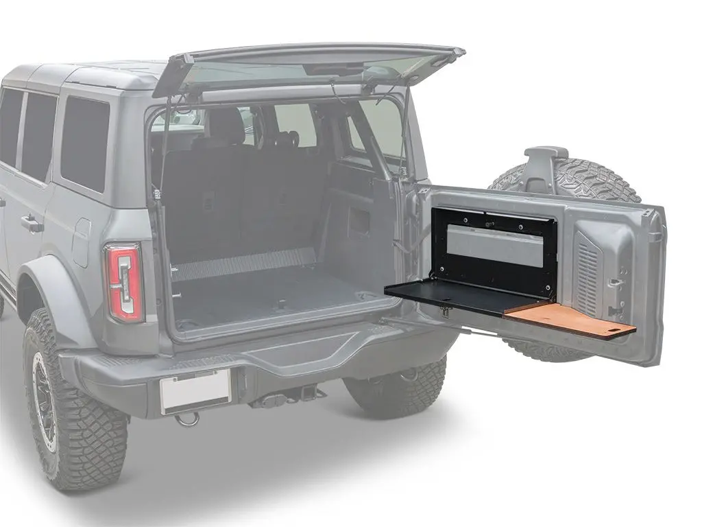 Drop Down Tailgate Table | Ford Bronco 1