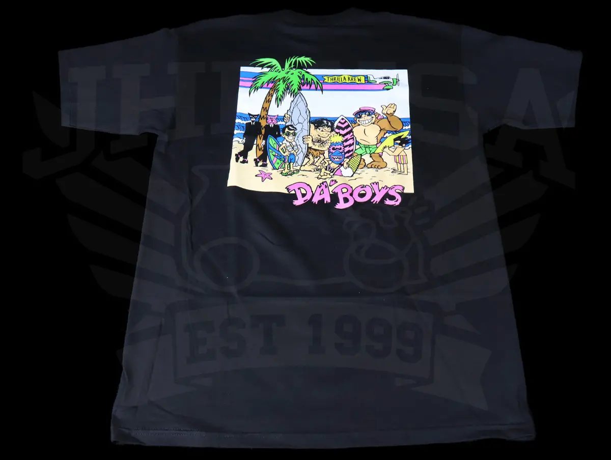 Thrilla Krew Da Boys Tee - Black 1
