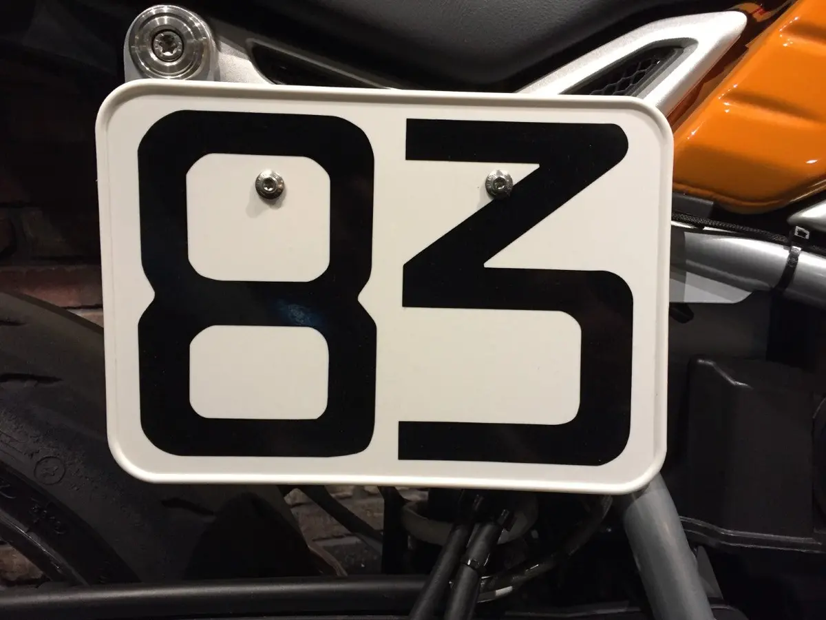 Maier Usa Universal Number Plate 1
