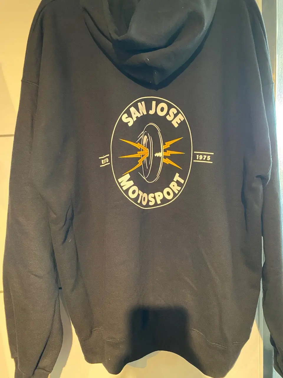 San Jose Motosport Sweatshirt With Lightning Logo 1