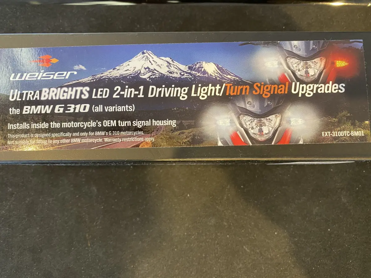 Weiser 2-In-1 Driving Light/Turn Signals 1