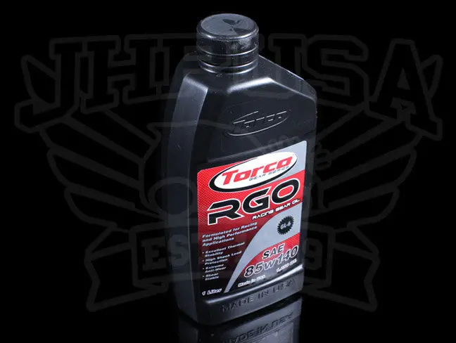 Torco Rgo Racing Gear Oil - 80W90 / 85W140 1