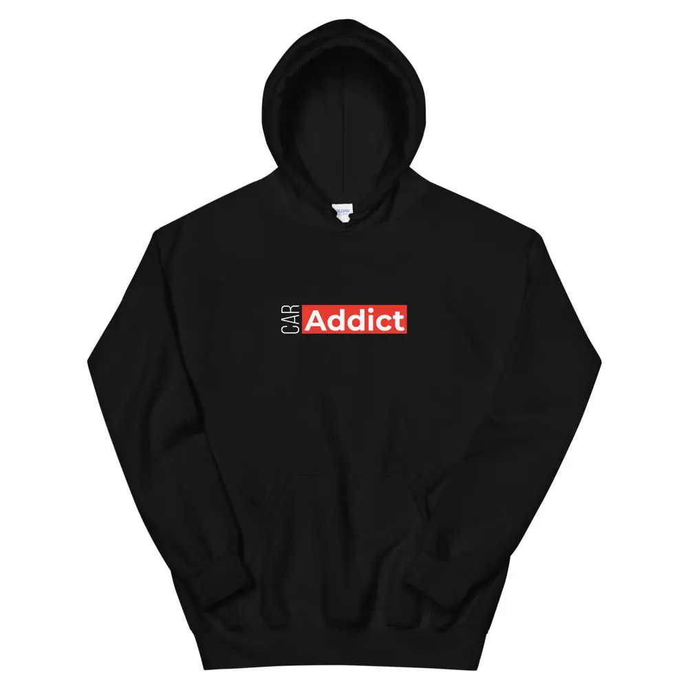 Car Addict Fleece Pullover Hoodie 1