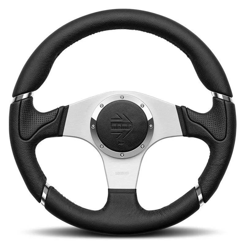 Volante Momo Millenium 320Mm Piel Negra 1