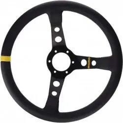 Volante Momo Mod.07 350 Cuero Negroh. 1