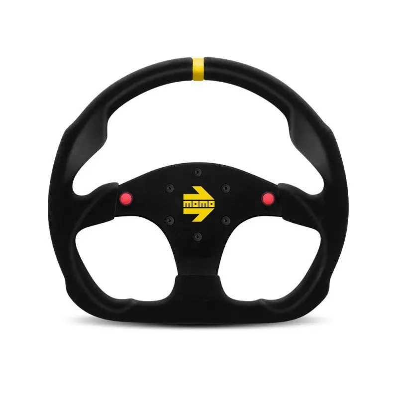 Volante Momo 320Mm Alcantara Negro Mod.30 1