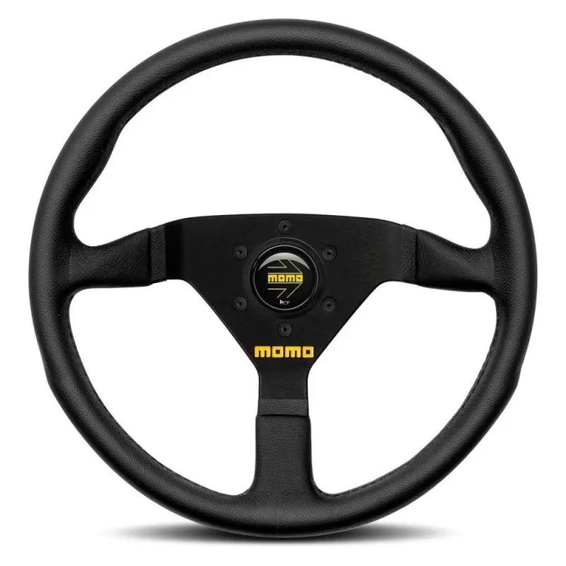 Volante Momo 320Mm Piel Negra Mod.78 1