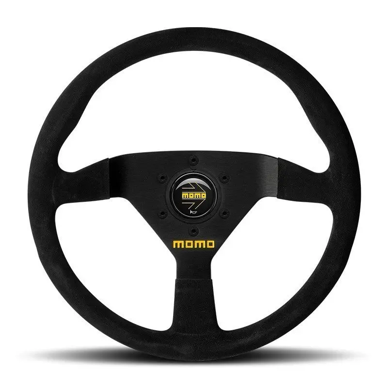 Volante Momo 320Mm Alcantara Negro Mod.78 1