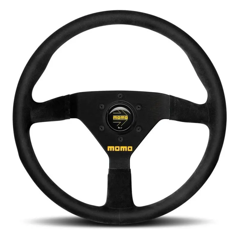 Volante Momo 350 Mm Alcantara Negro Mod.78 1