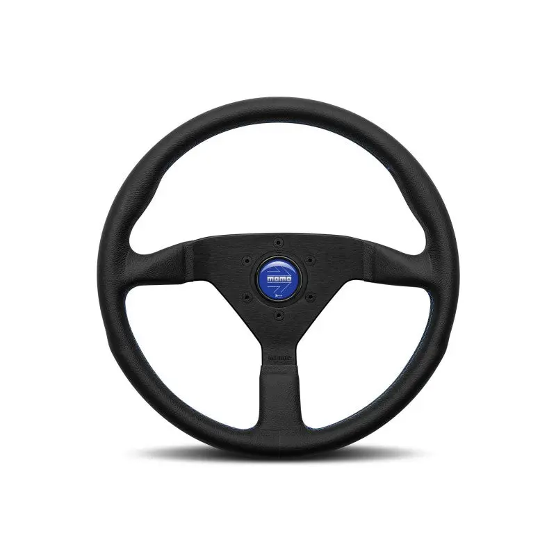Volante Momo Montecarlo 350 Mm Negro/Azul 1
