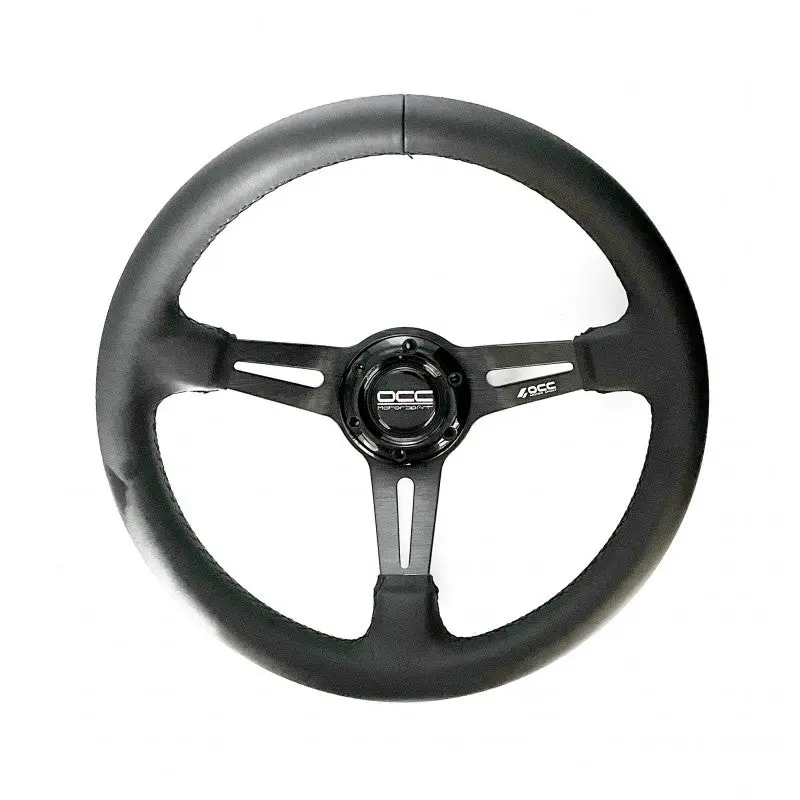 Volante Semidesplazado Mod. Classic Piel De Nappa Brazos Negros Occ Motorsport 1