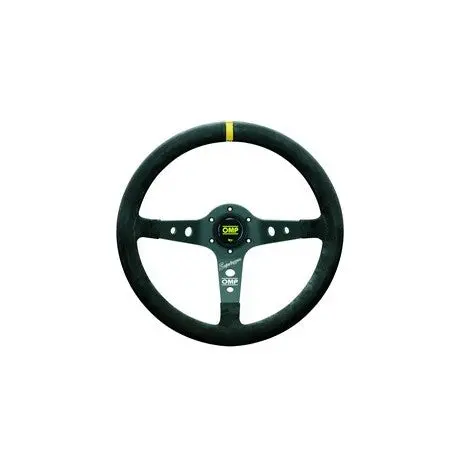 Volante Omp Corsica Superleggero:Suede Piel 350Mm Oval: 30X28mm Negro/Negro 1