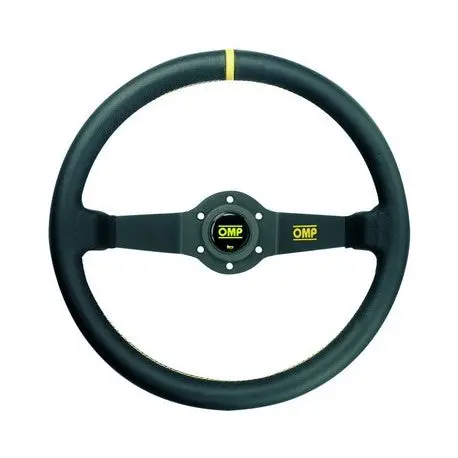 Volante Omp Rally Piel Negro 35Cm 2Sp 1