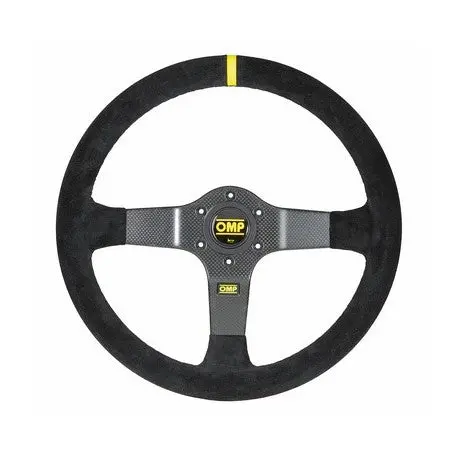 Volante Omp Rally  Suede Leath.Negro 1
