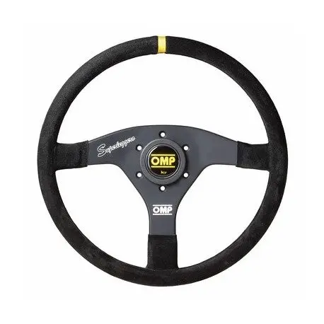 Volante Omp Velocita Ov Superleggero Flat Negro Diam.320 Mm 1