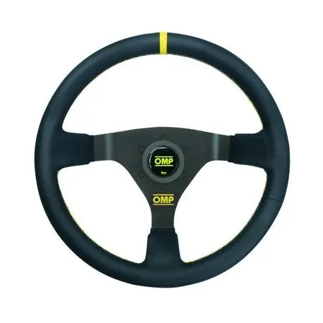 Wrc Volante Omp Negro Piel 1