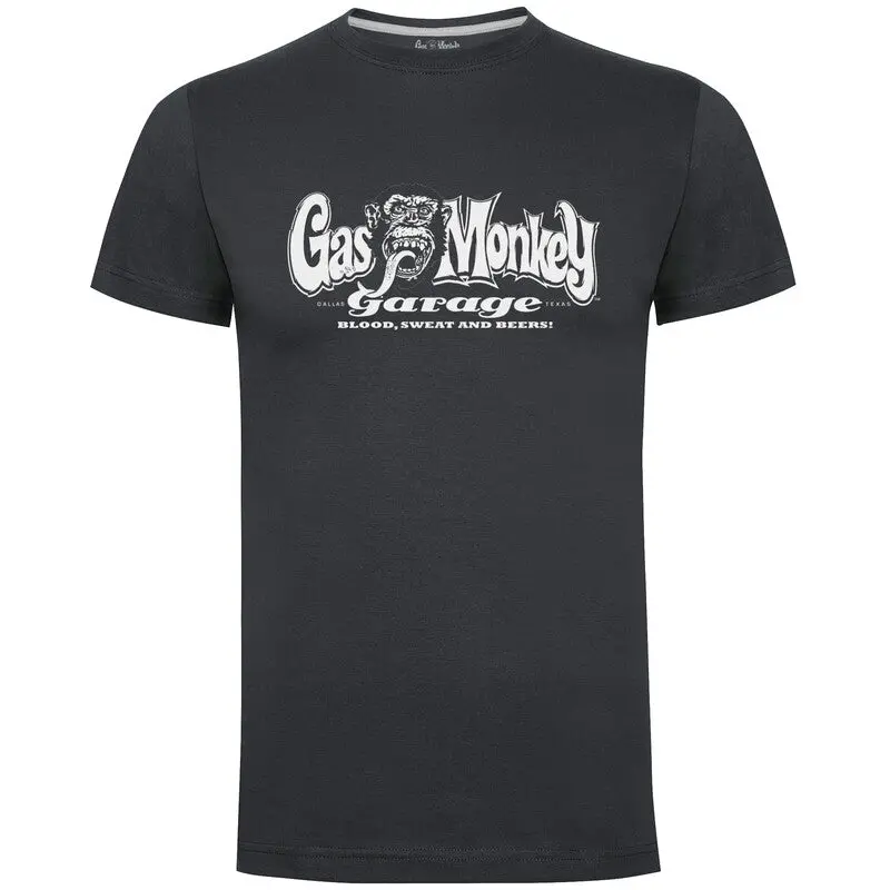 Camiseta Gas Monkey Gris - Talla S 1