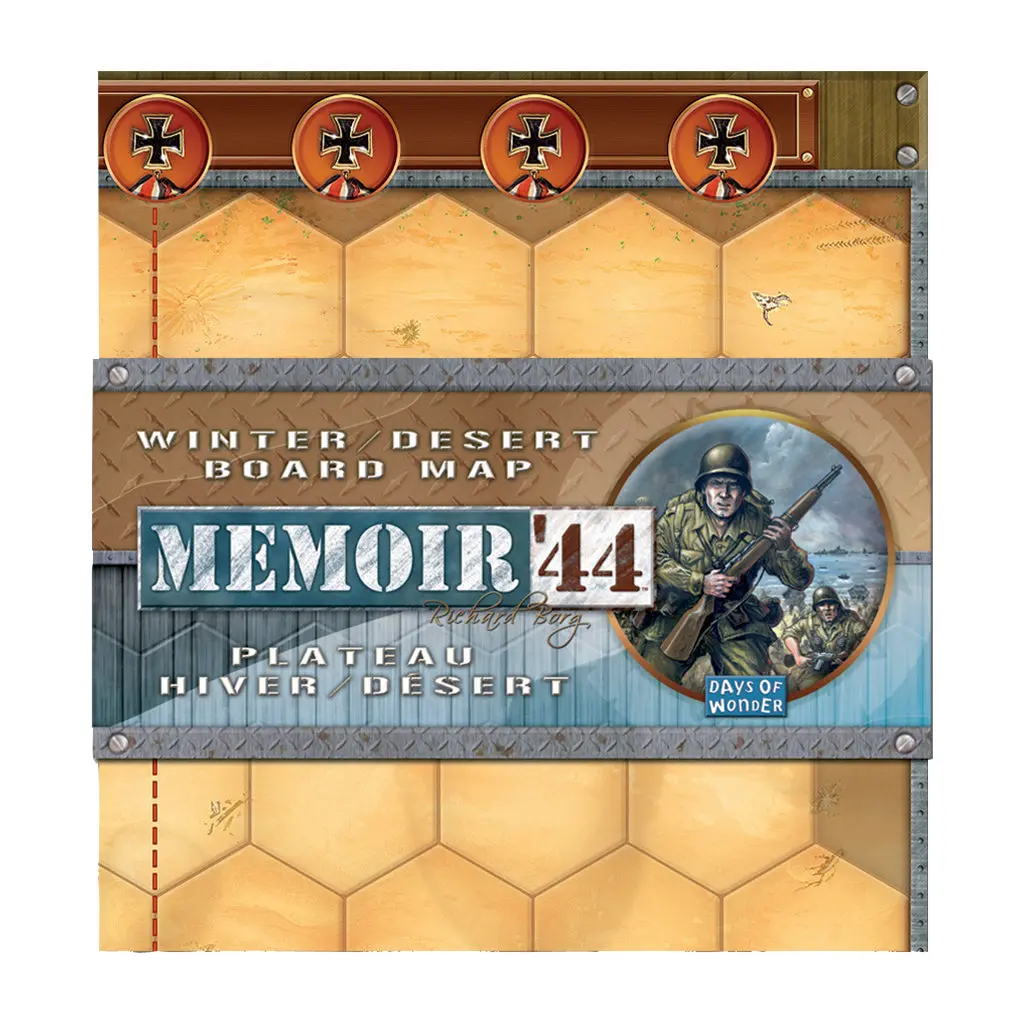 Memoir '44: Winter-Desert Board Map 1