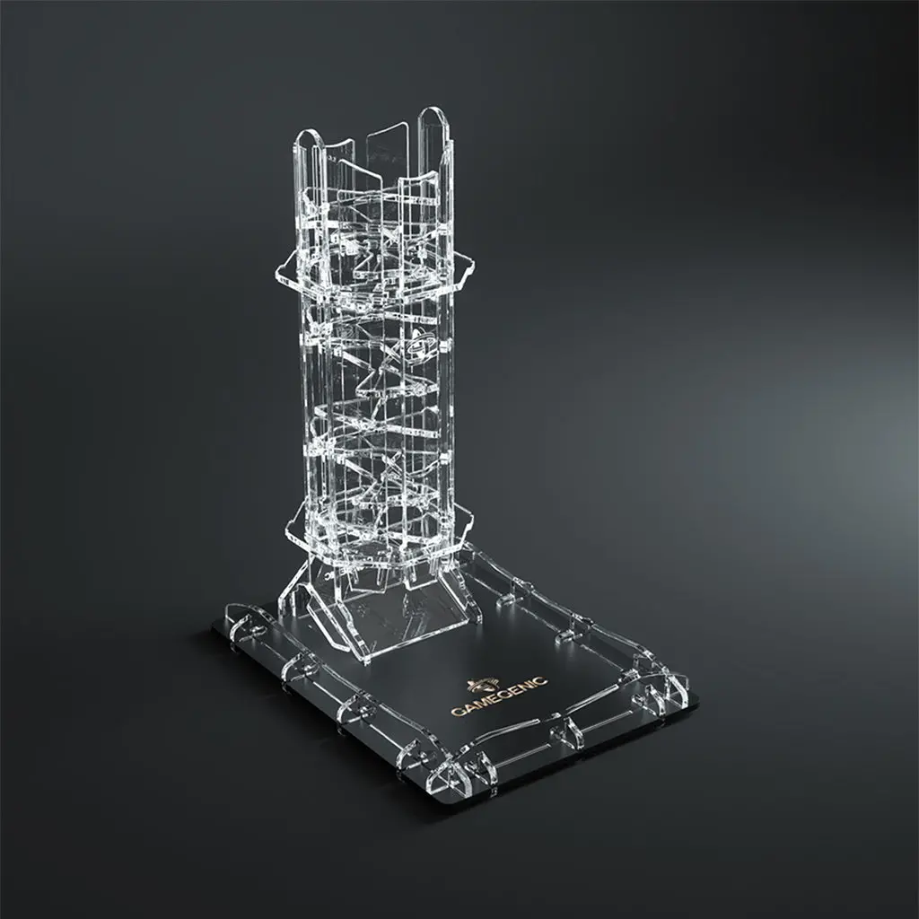 Crystal Twister Premium Dice Tower 1