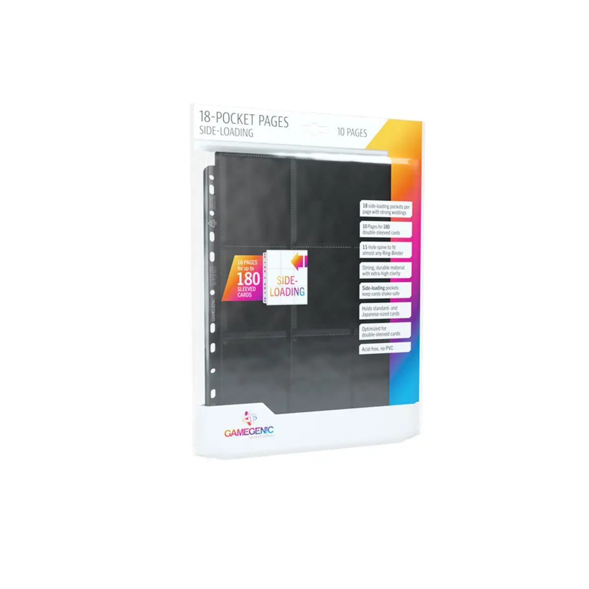 Sideloading 18-Pocket Pages: 10 Pg Black 1