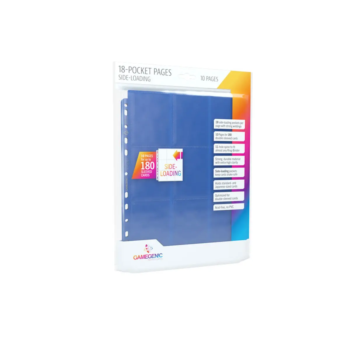 Sideloading 18-Pocket Pages: 10 Pg Blue 1