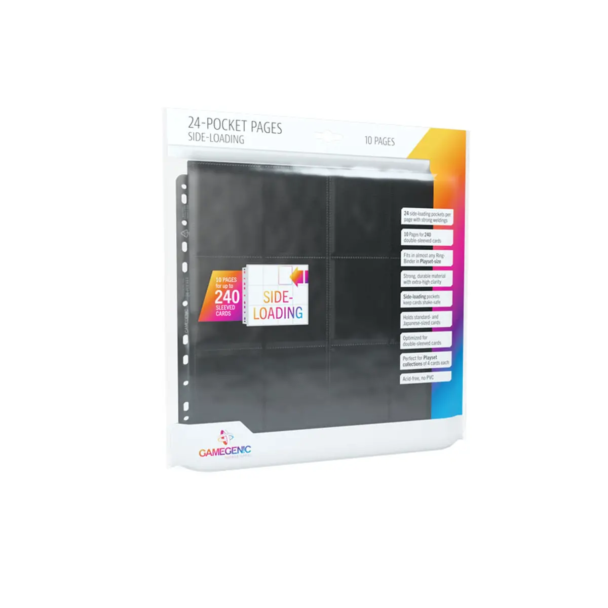 Sideloading 24-Pocket Pages: 10 Pg Black 1