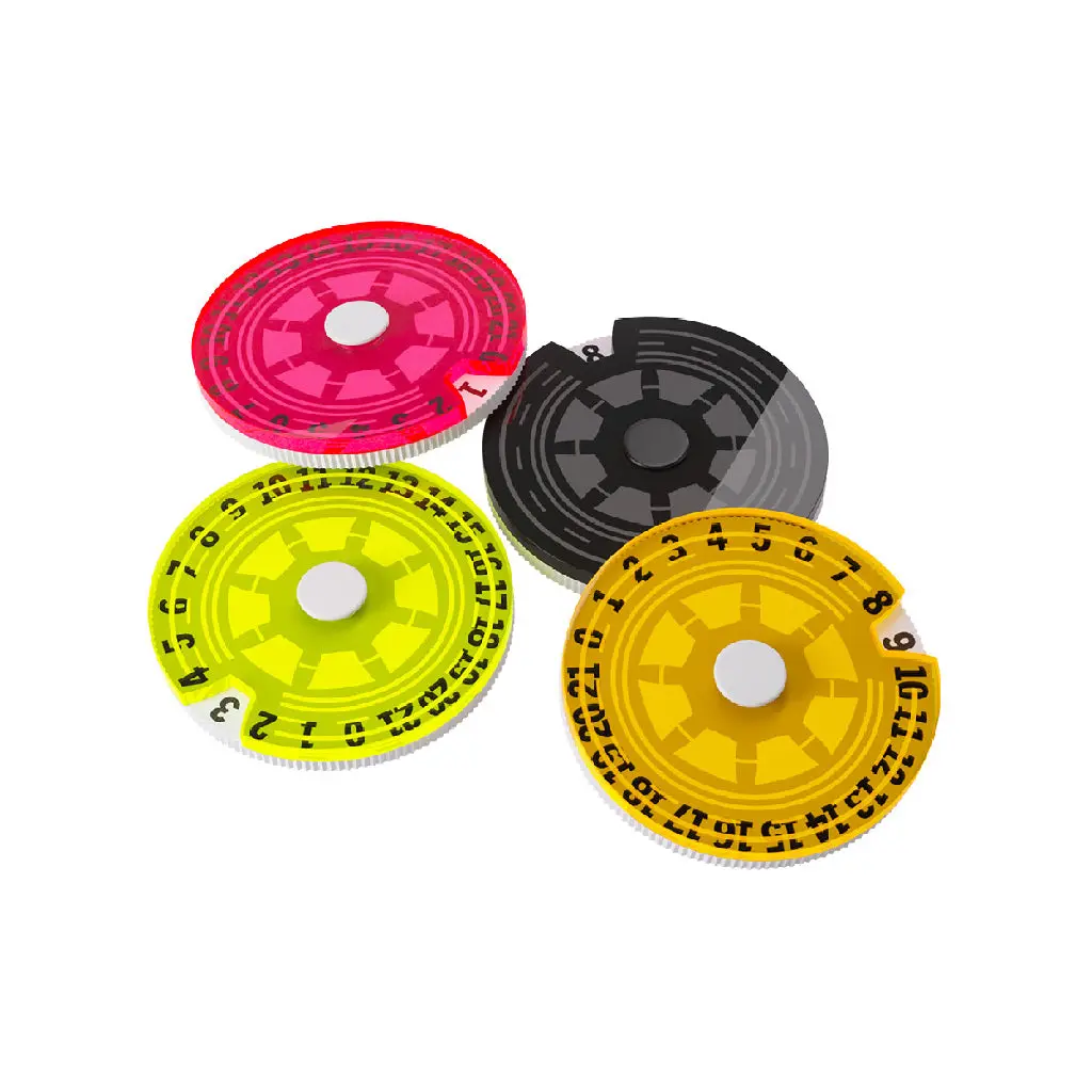 Single Dial Life Counters - 4Pk 1