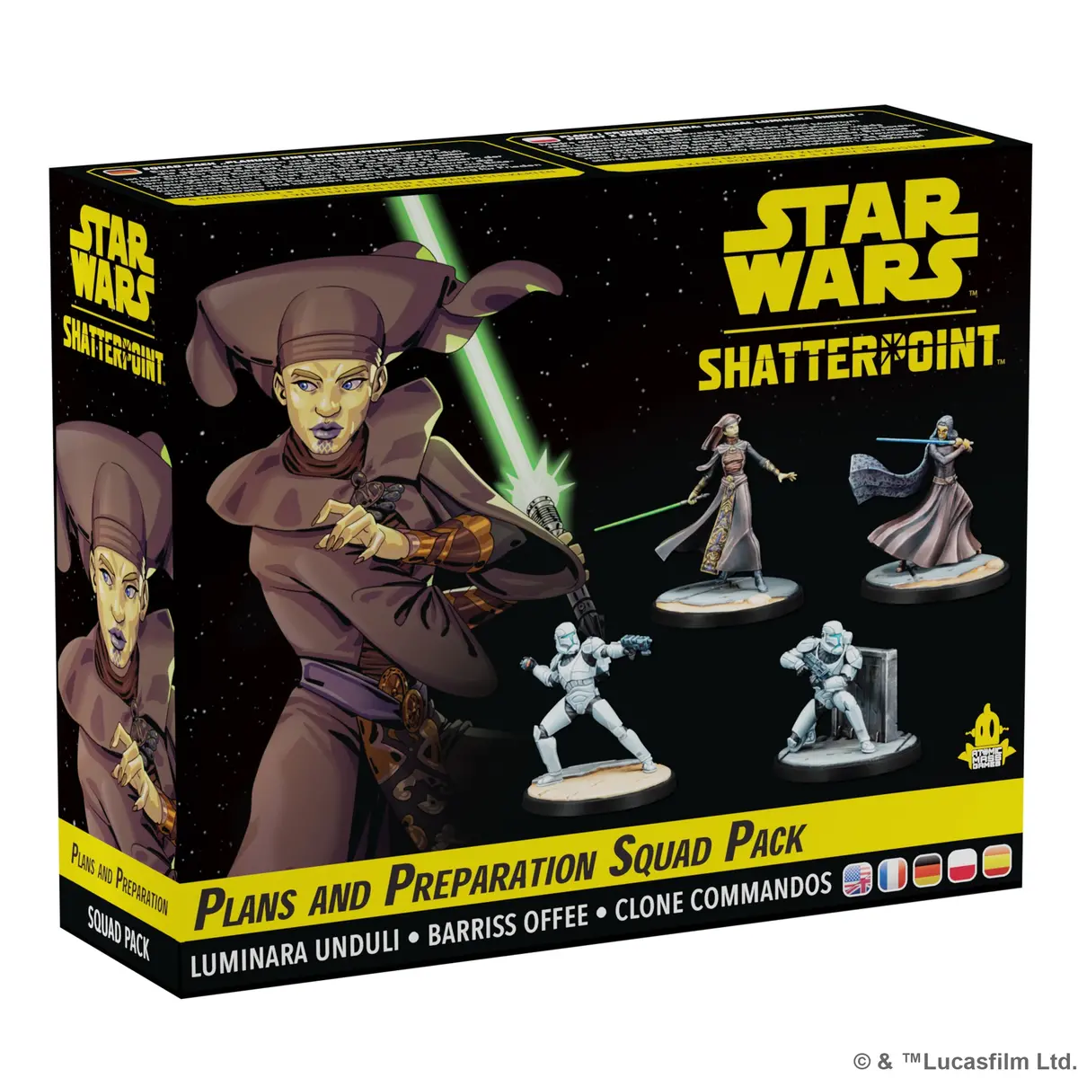 Star Wars: Shatterpoint - Plans And Preparation Squad Pack 1