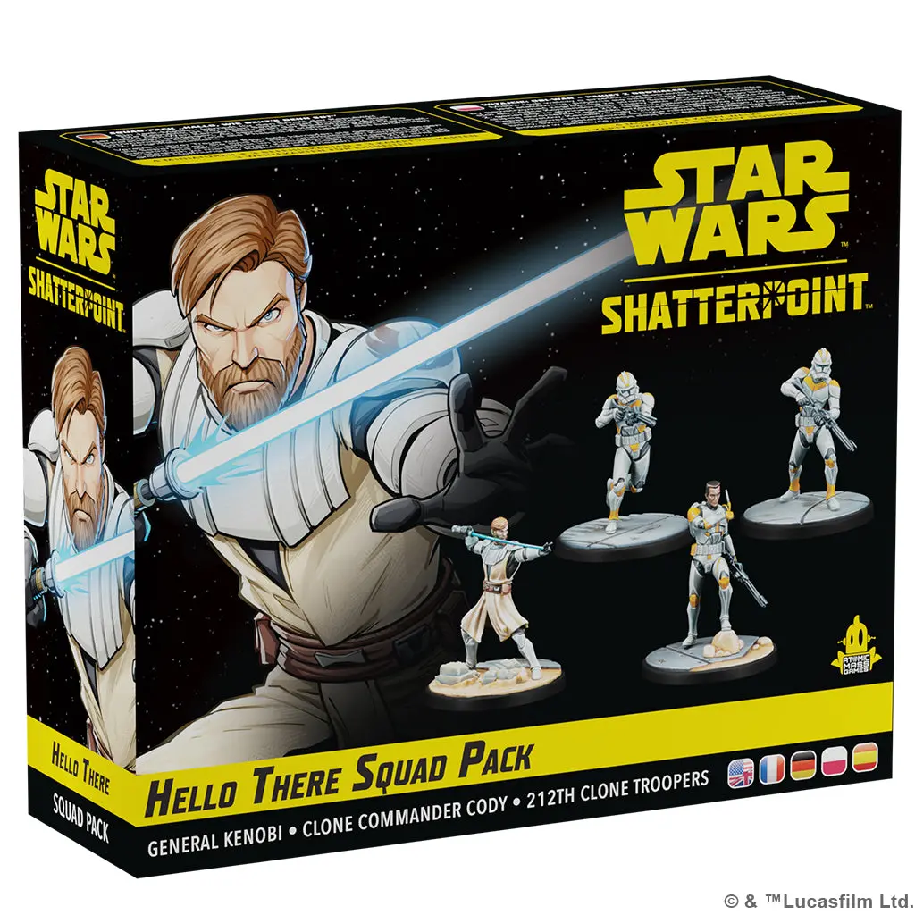 Star Wars: Shatterpoint - Hello There: General Obi-Wan Kenobi Squad Pack 1