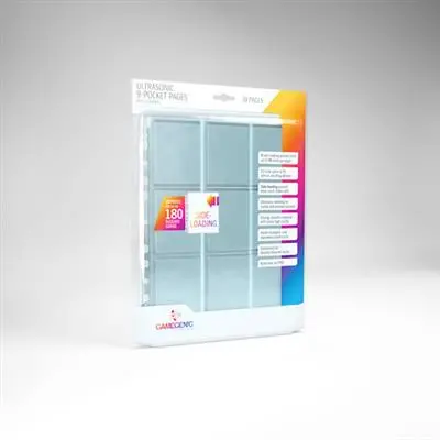 Sideloading 9-Pocket Pages: 10 Pg Clear 1