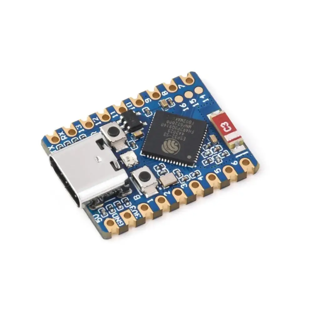 Waveshare Esp32-S3 Mini Dev Board, Based On Esp32-S3fh4r2 Dual-Core, 240Mhz, 2.4Ghz Wi-Fi & Bluetooth 5 (W/ Headers) 2