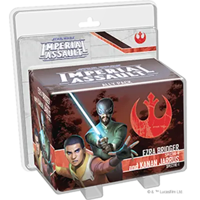 Star Wars Imperial Assault: Ezra Bridger And Kanan Jarrus 1
